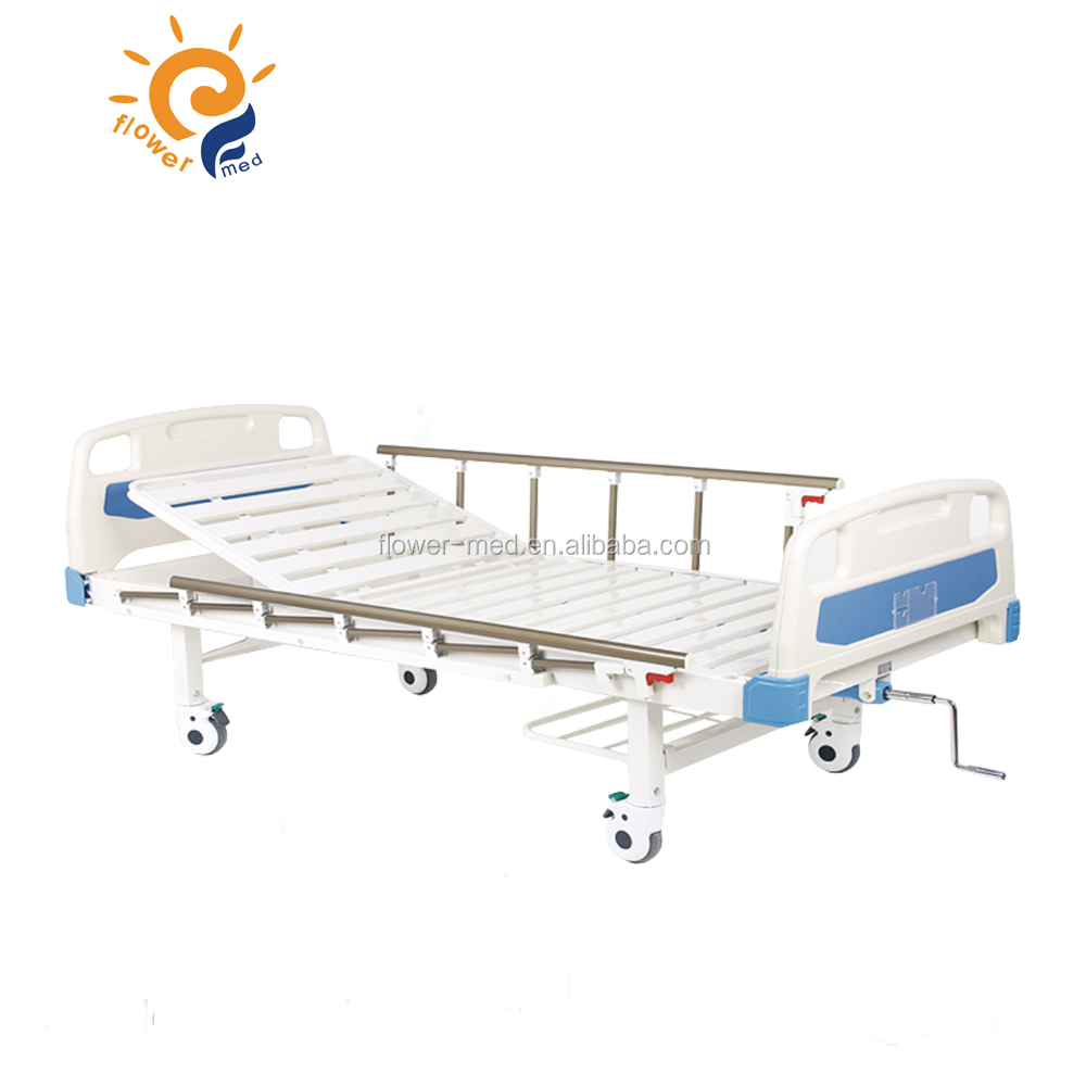 Pabrik Tempat Tidur Rumah Sakit Manual Ekonomis menyediakan tempat tidur medis dua fungsi berkualitas tinggi