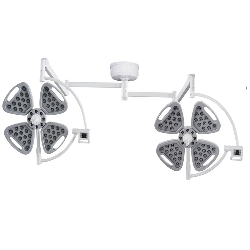 Hôpital Double Heads LED fonctionnement éclairage plafonnier lampe opératoire équipements d'urgence lumière chirurgicale lampe murale chirurgie