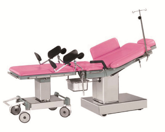 Fabricants de table de livraison d'opération de gynécologie électrique de lit obstétrique médical réglable multifonctionnel d'acier inoxydable