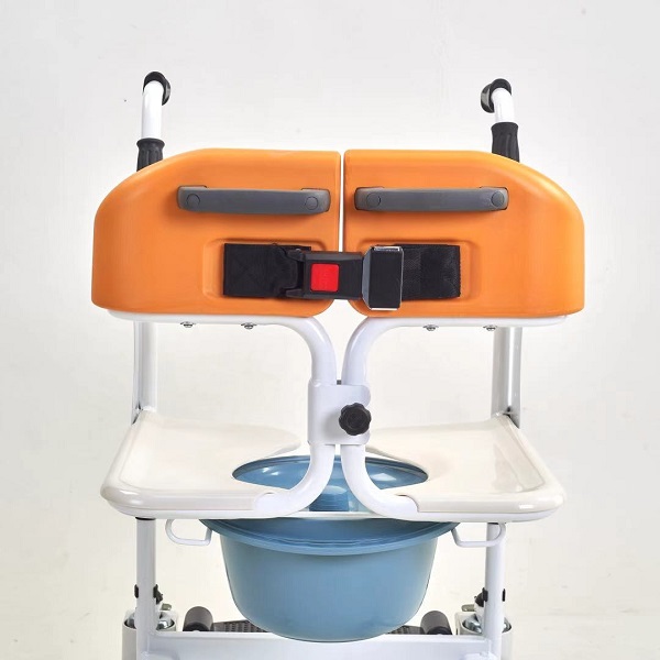 Fauteuil de transport manuel pour manette de vitesse pour patients âgés et élévateur multifonctionnel pour personnes handicapées