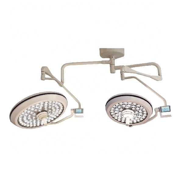 Model FL720-520 Double Dome Led Operating Light OT Light Led Lampu Bedah Bedah Dengan Kamera Full HD Terintegrasi