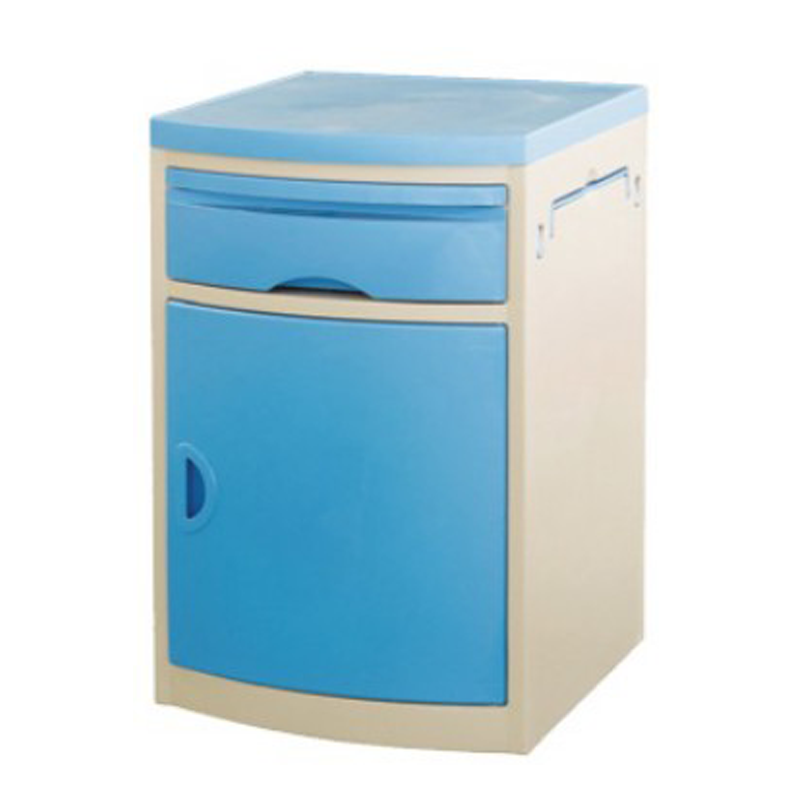 Metal Nightstand Locker Abs Bed Side Rumah Sakit Meja Samping Tempat Tidur Kabinet Dengan Roda