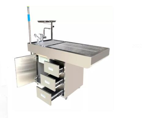 Electric Vet Low-low Operating Table Pasokan Dokter Hewan Meja Operasistainless veteriner untuk hewan