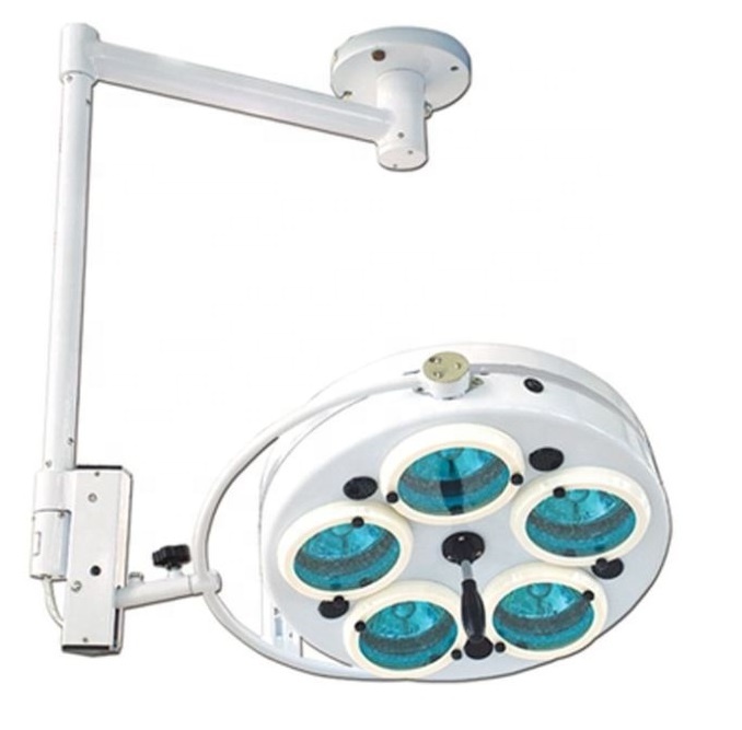 RTS Examination Surgerical Shadowless Hole Type Halogen 5 Bulbs Light Операційна лампа