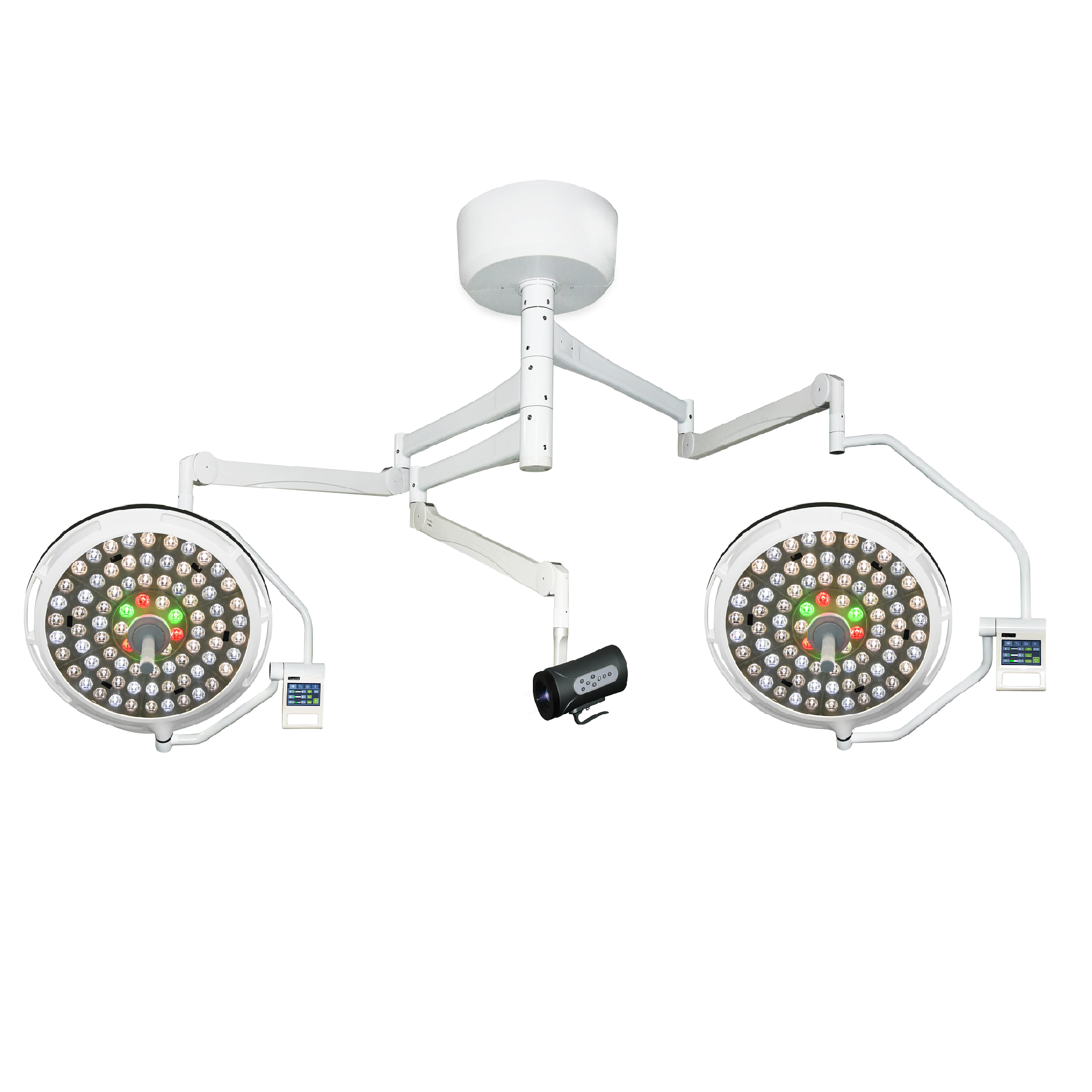 FL700/500 Nouvelle lampe opératoire sans ombre à double tête à LED, Ot Light Led Chirurgical