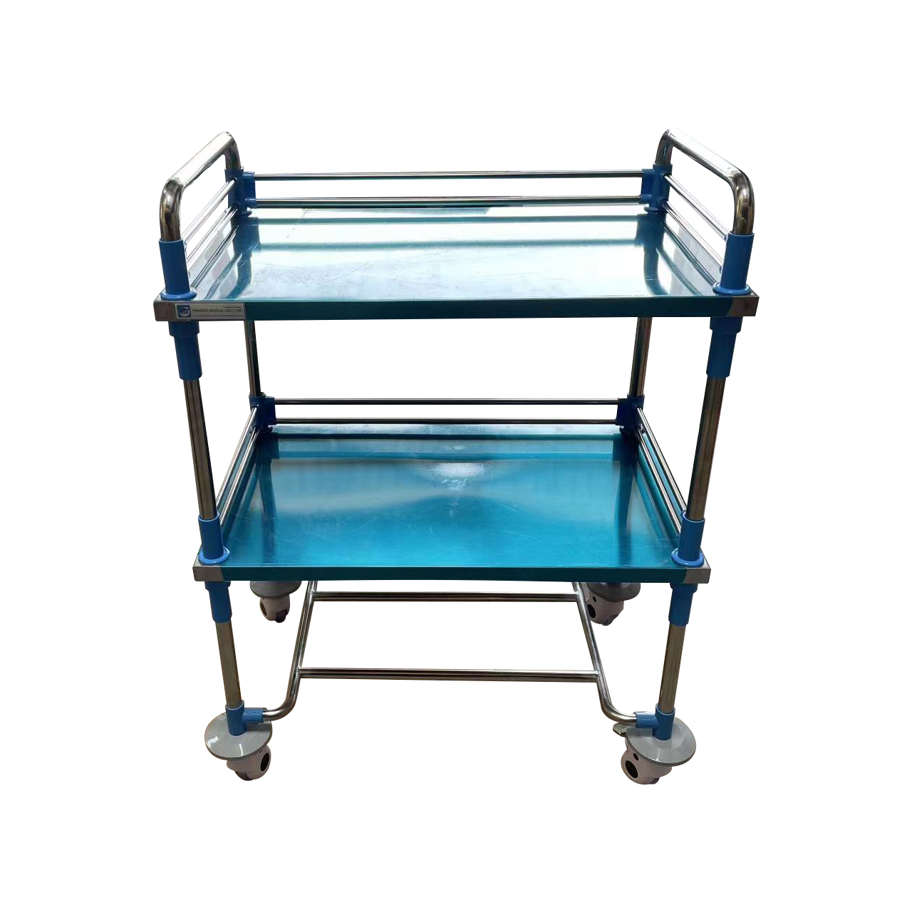 High Quality Clinic Hospital Medical Medicine Stainless Steel Hospital Treatment Medicine Trolley