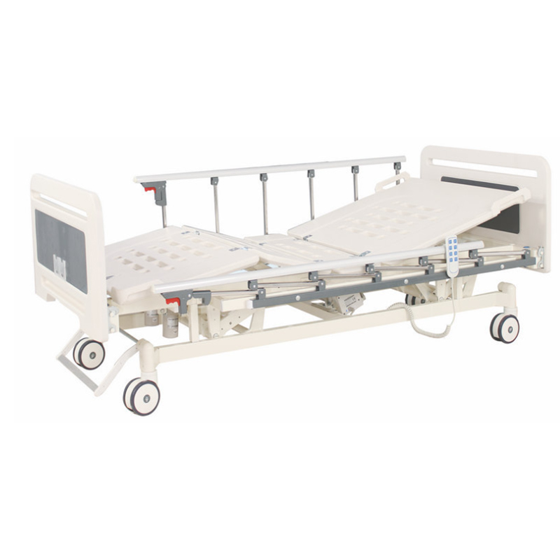 Manufacture Price Wholesale Multi-function Tilting Hospital Beds Electrical Manual Crank Medical Bed For ICU and Clinic