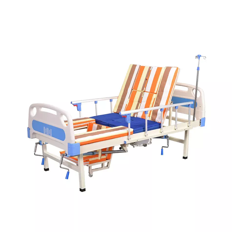 Comfortable Hospital  Bed Cheap Nursing Bed Best Manual Adjustable Hospital Bed With Mattress