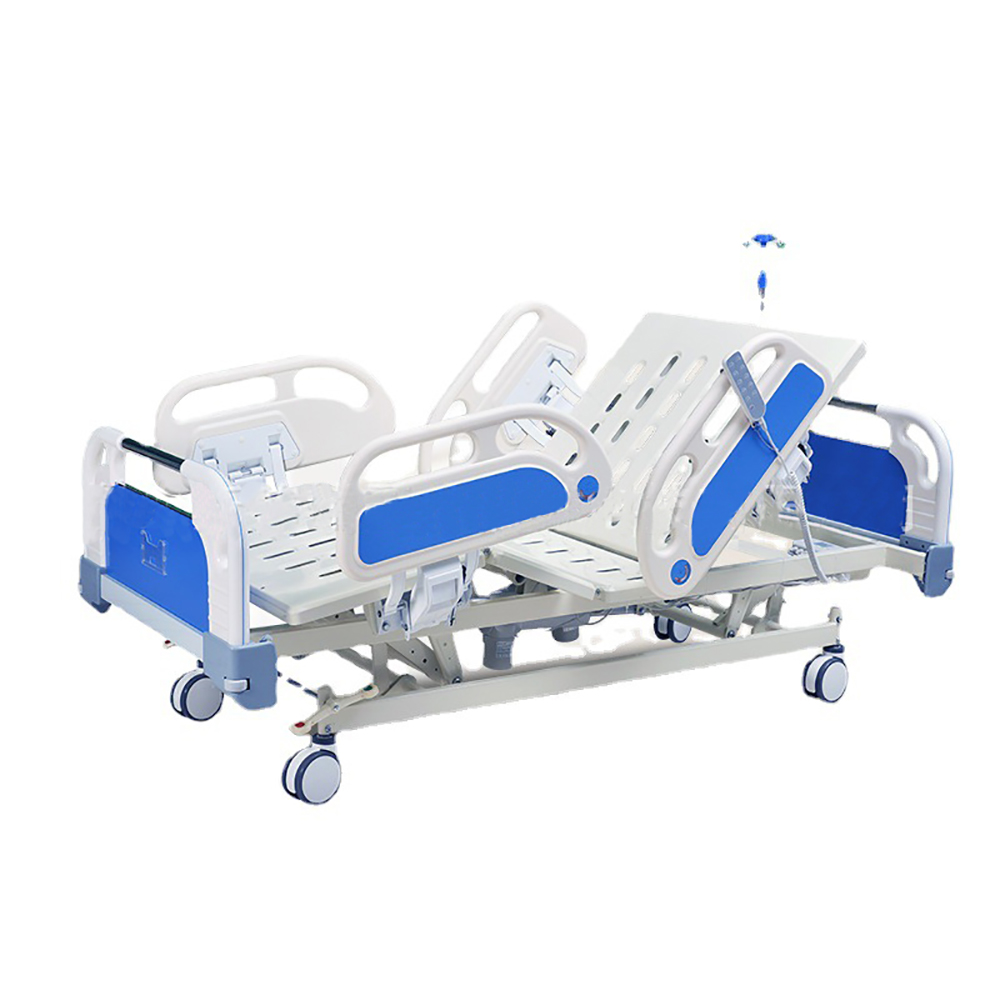 Հինգ ֆունկցիոնալ Electric Medical ICU Bed Medical Electric հիվանդանոցային մահճակալ