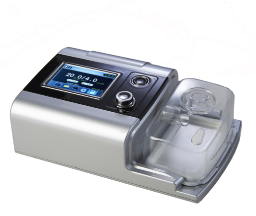 Bipap Cpap 자동 Cpap 장치 블랙 스크린 전체 마스크 비강 마스크 3.5" TFT LCD