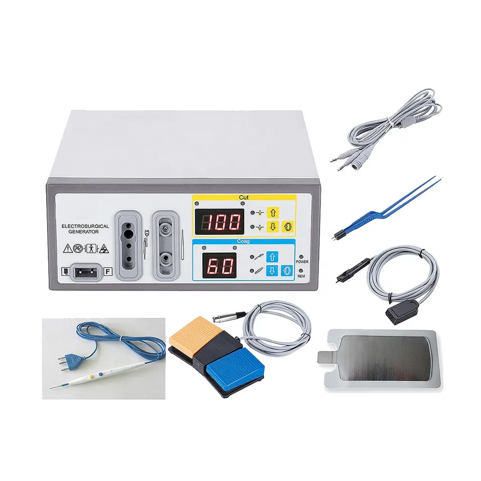 400W หกโหมด Electrotome ESU Digital Electro Surgical Equipment หน่วยกำเนิด Electrosurgical