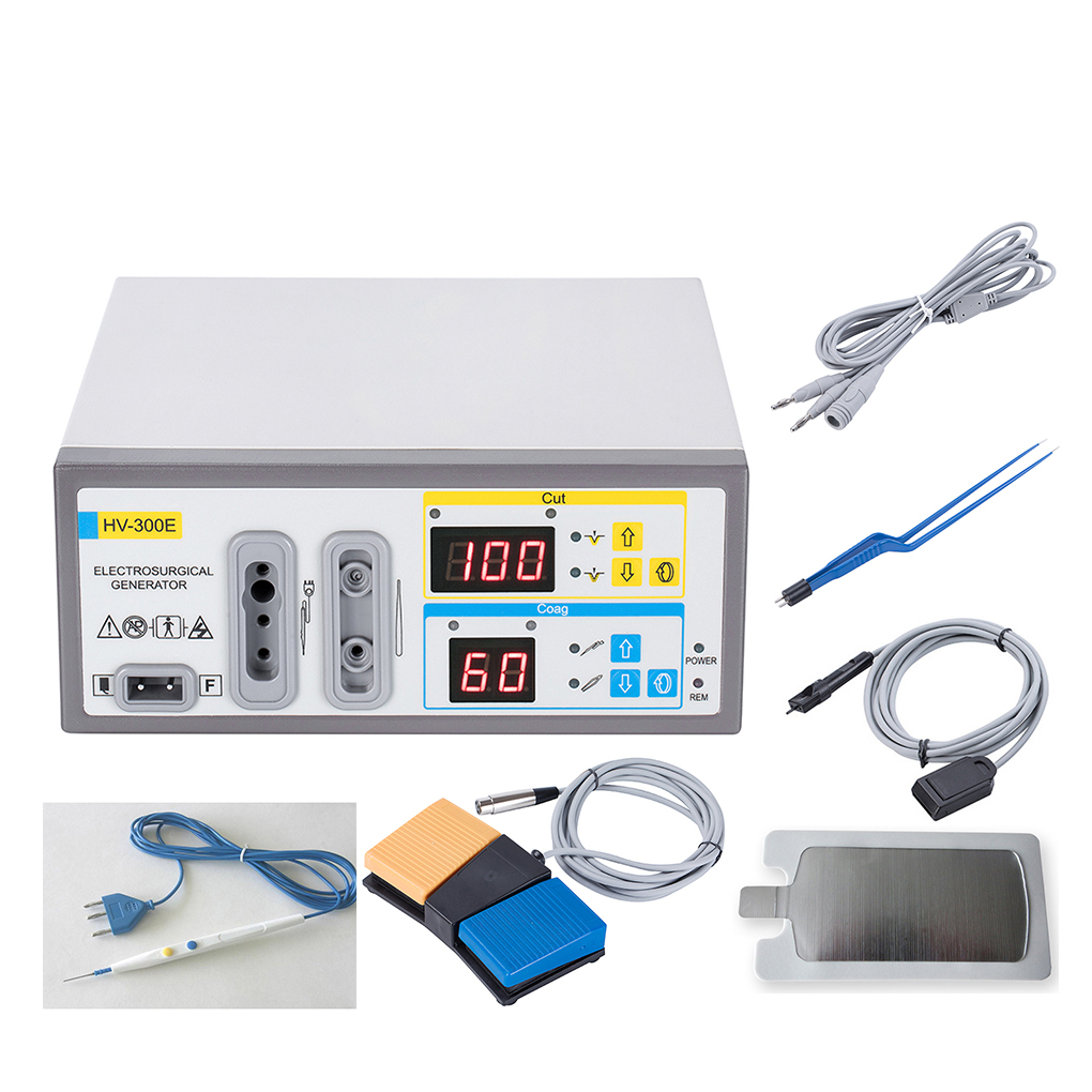 Equipo de electrocoagulación Máquina de cauterización Radio Unidad electroquirúrgica de alta frecuencia