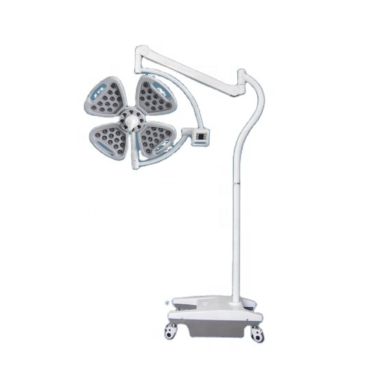 Lampe d'examen de laboratoire médical réglable montée au plafond LED Lumière sans ombre chirurgicale