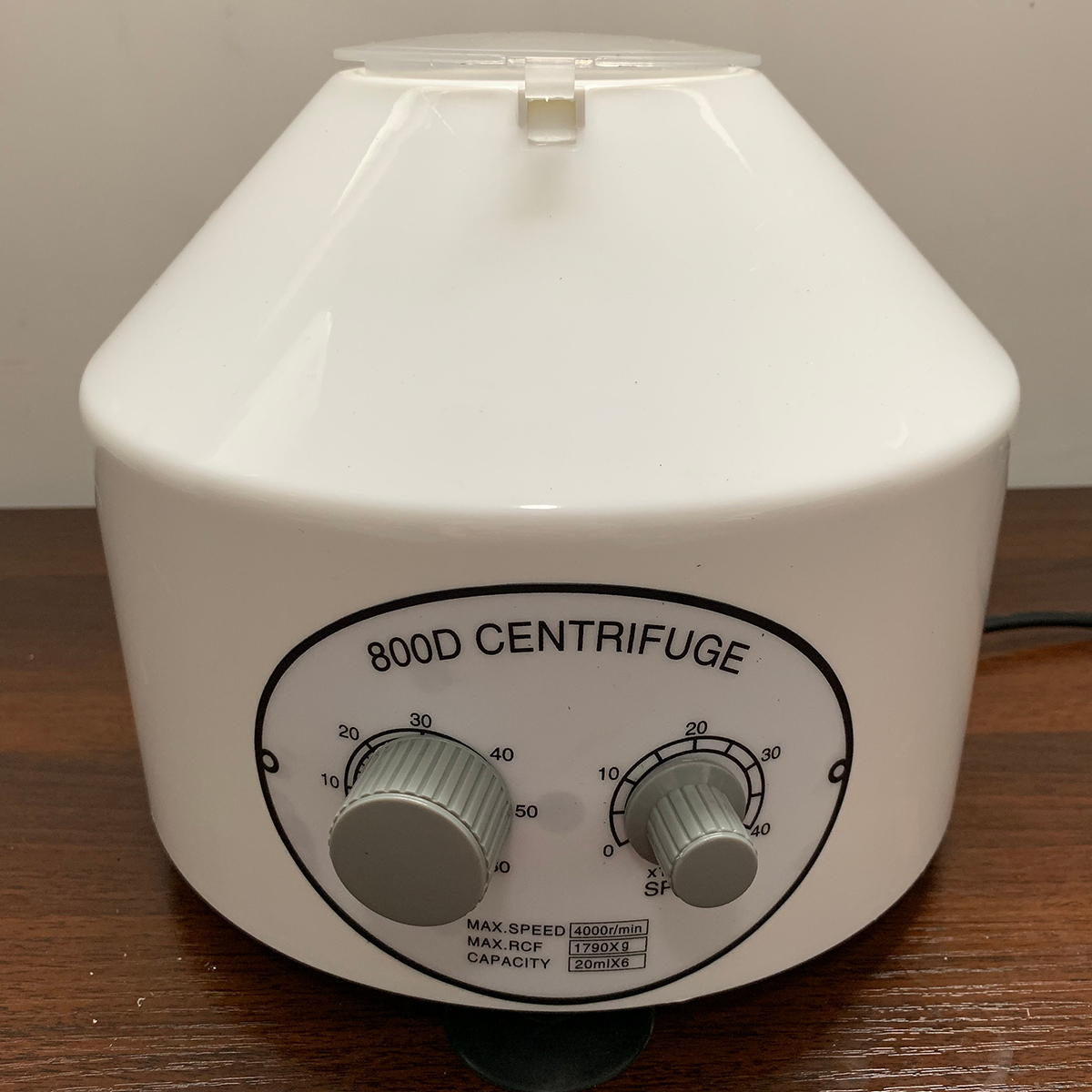 800D cu mașină centrifugă Timer Lab