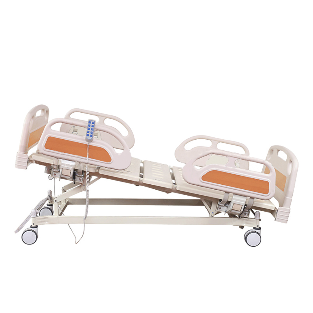 Good Sale  5 Function Hospital Bed ICU Nursing Patient Electric Hospital Equipments Medical Beds Prices Electric Beds