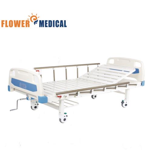 FB-26 Manual Hospital Nursing Beds With One Function And ABS Bed Head