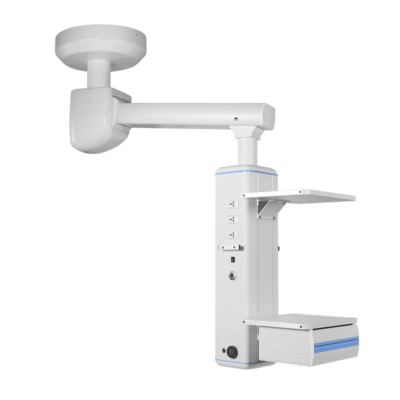 Hospital operating theatre equipments Single Arm Electrical Endoscope Operating Ceiling Mounted Surgical pendant