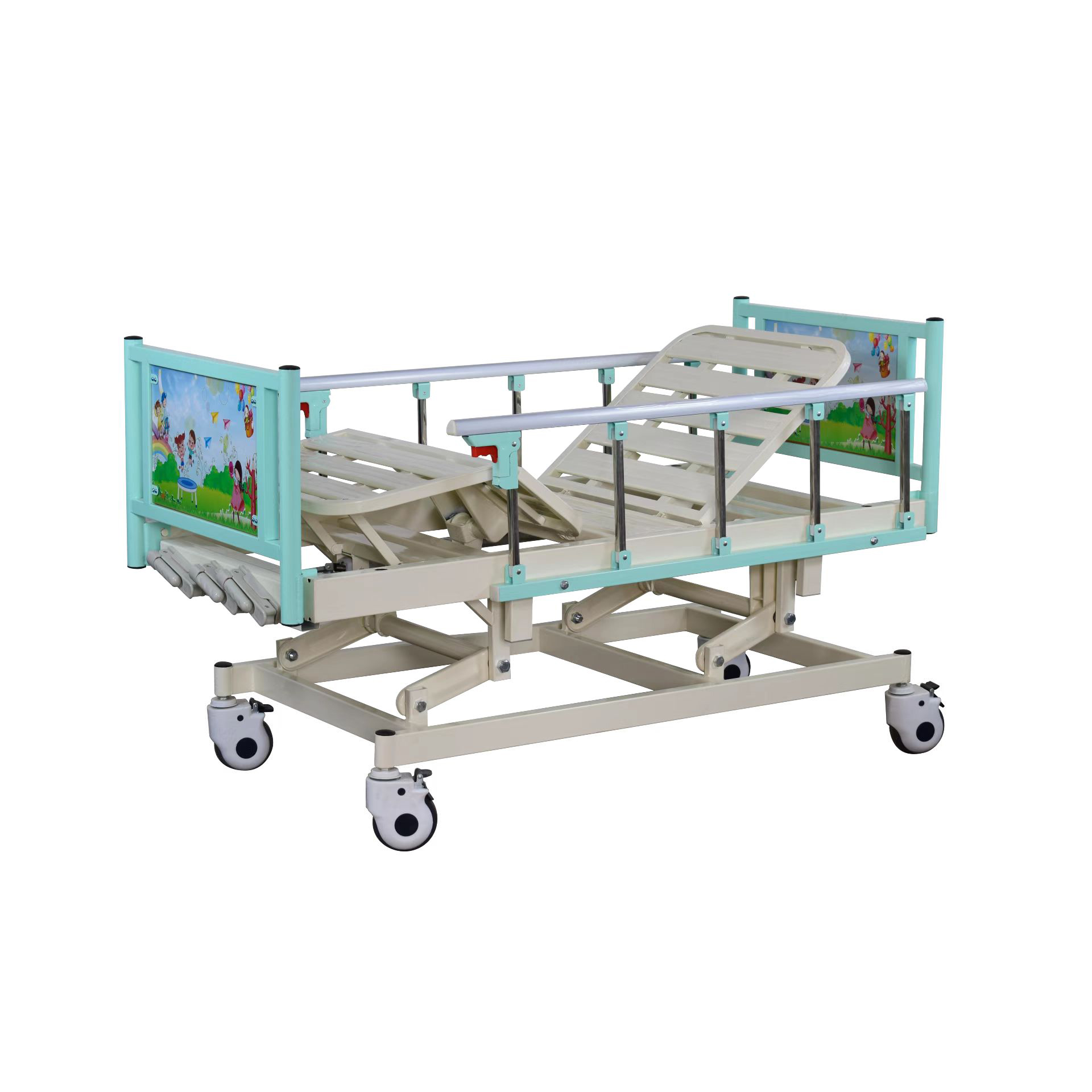 Cabeza de ABS Camas para niños Cama de hospital para niños Camas de hospitalización de moda