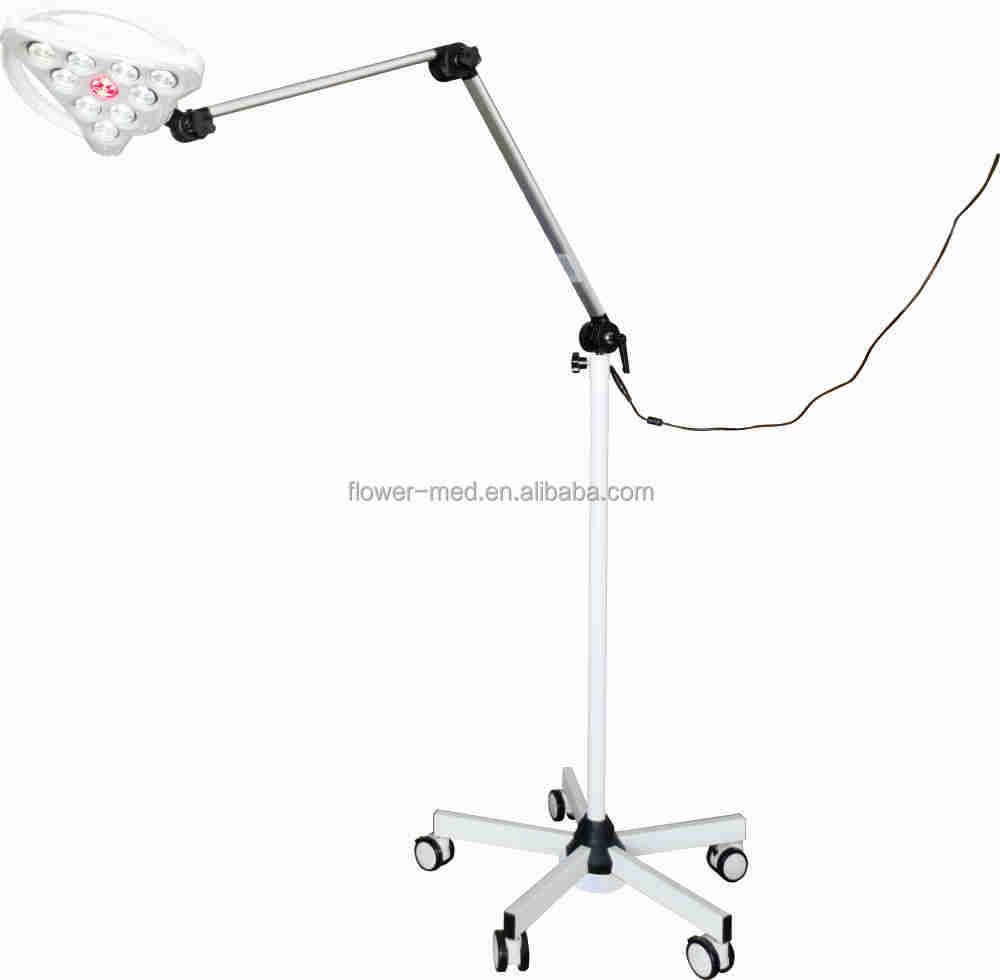 Mobile portable color temperature adjustable Surgical Lamp Operating Light veterinary pet use