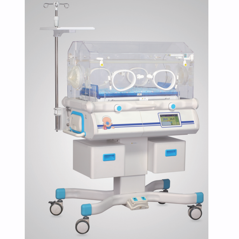 Incubateur infantile mobile de soins de santé d'affichage à cristaux liquides moniteur médical de jaunisse de réchauffeur radiant, équipement de nouveau-né de bébé d'ICU photothérapie de nouveau-né