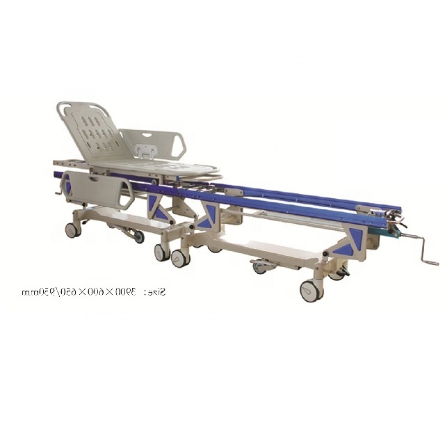 FC-1 Patient Ambulance Stretcher Hospital Emergency Connecting Transfer Stretcher With PE