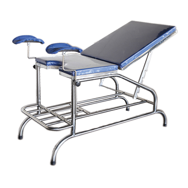 Hospital Use Economic Cheap Light Gynecological Obstetric Examination  Bed