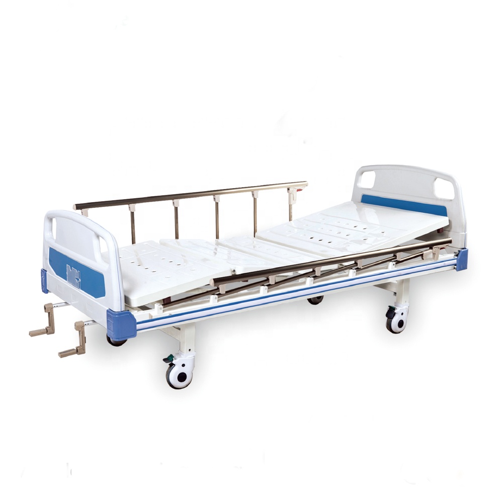 Two Cranks Hospital Manual Bed Factory Price OEM