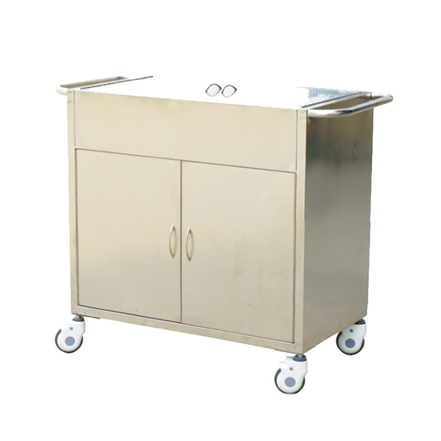 Hospital Furniture Stainless Steel Accessories Trolley