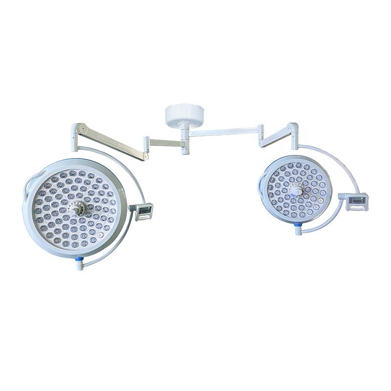 Lampe d'hôpital sans ombre à LED de type plafonnier LED avec doubles dômes modèle FL700/500