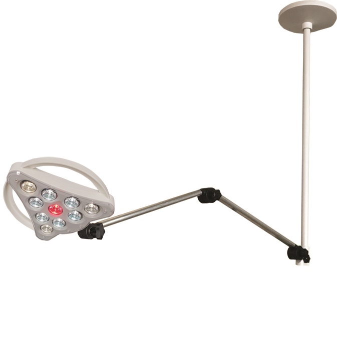 Mobile Type High Luminance Vertical LED Surgical Light Lampu Pemeriksaan untuk Penggunaan Klinik Rumah Sakit