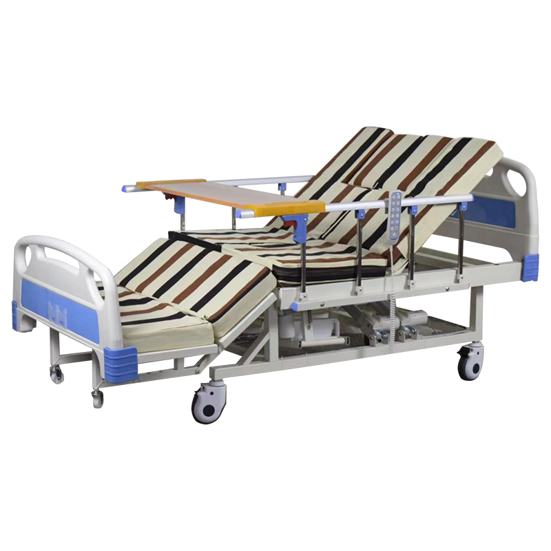 Cama de hospital de enfermería para pacientes de atención domiciliaria flexible con inodoro con inodoro para pacientes discapacitados