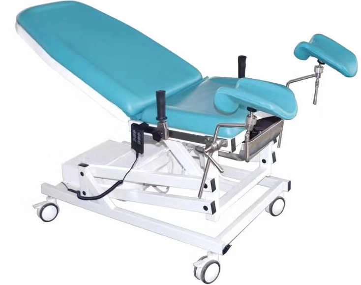 Chaise de gynécologie électrique d'hôpital FM-Y1 pour lit d'examen de gynécologie médicale de Table obstétrique gynécologique de salle d'opération