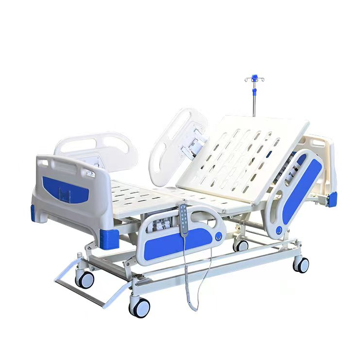 Prix ​​de vente directe d'usine Medical Icu Patient confortable lit d'hôpital électrique de 5 fonctions