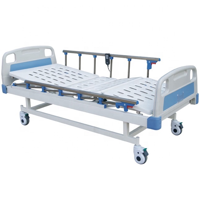 Երկու ֆունկցիոնալ Electric Icu Bed Multifunction Electric Manual 2 Function Hospital Icu Bed