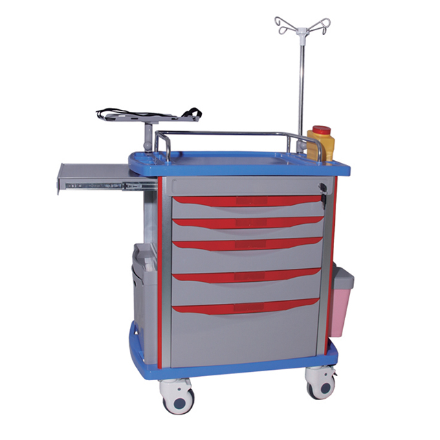 Cheap emergency trolley medical emergency cart emergency trolley price