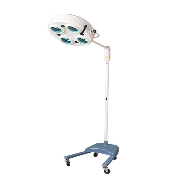 Standing Mobile Medical LED Lampu Operasi Bedah Portabel Lampu Operasi Bedah