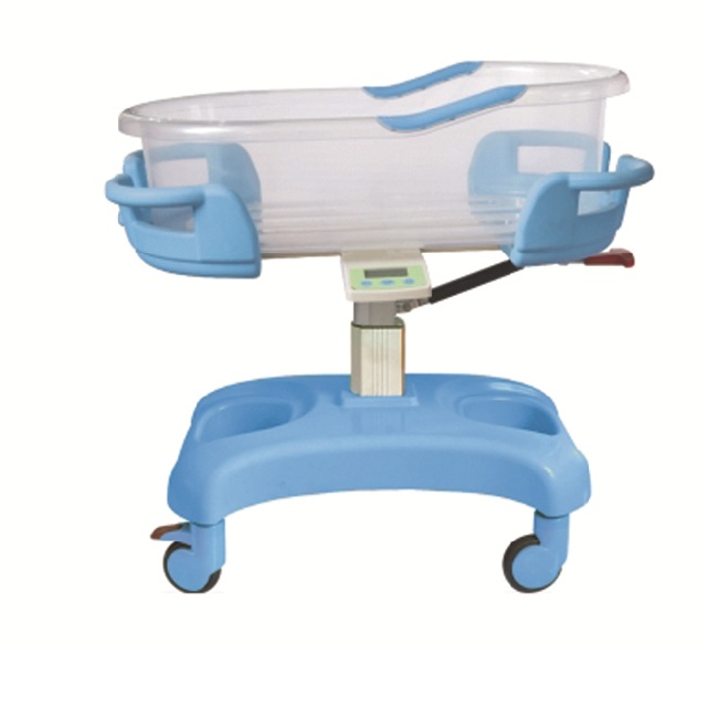 Hospital newborn baby trolley