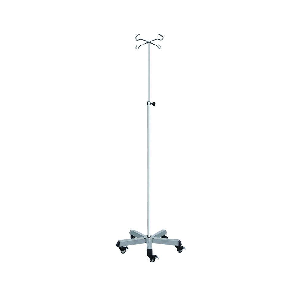 High Quality Hospital Infusion Pole Stand Portable Stainless Steel IV Pole Drip Stand