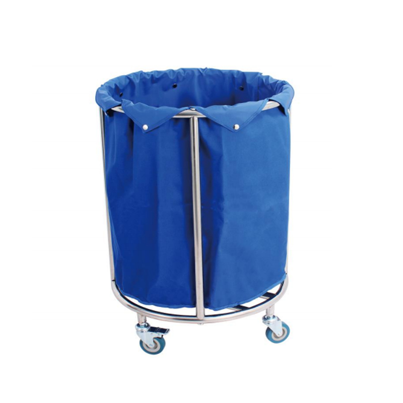 Cleaning Trolley Waste Cart With Linen Bag Hospital