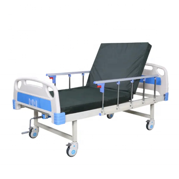 Hot Selling Manual Medical Bed One Crank Manual Հիվանդանոցային մահճակալներ